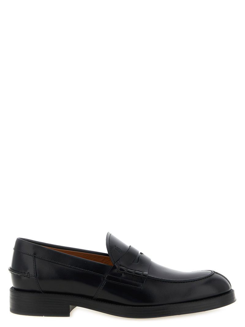Leather loafers