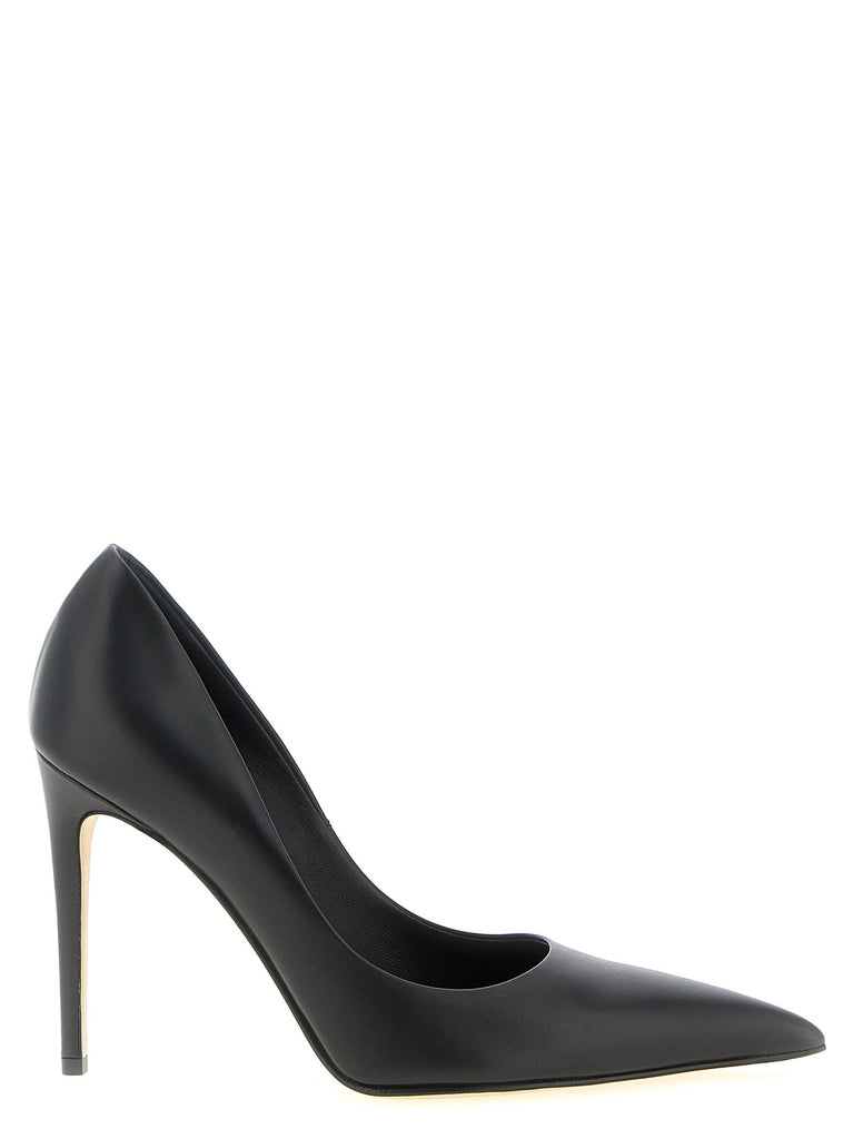 Leather pumps