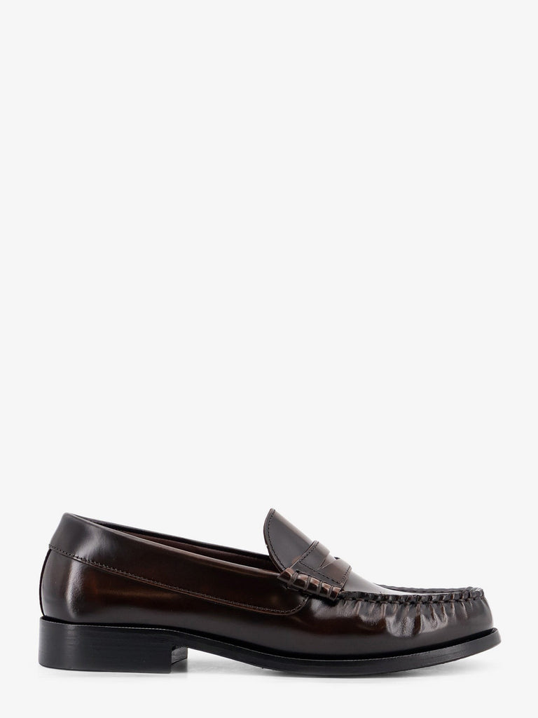 Leather Rivet loafers