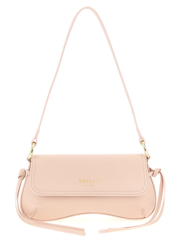 Leather shoulder bag