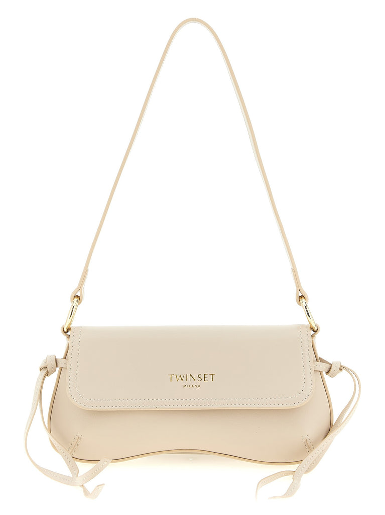 Leather shoulder bag