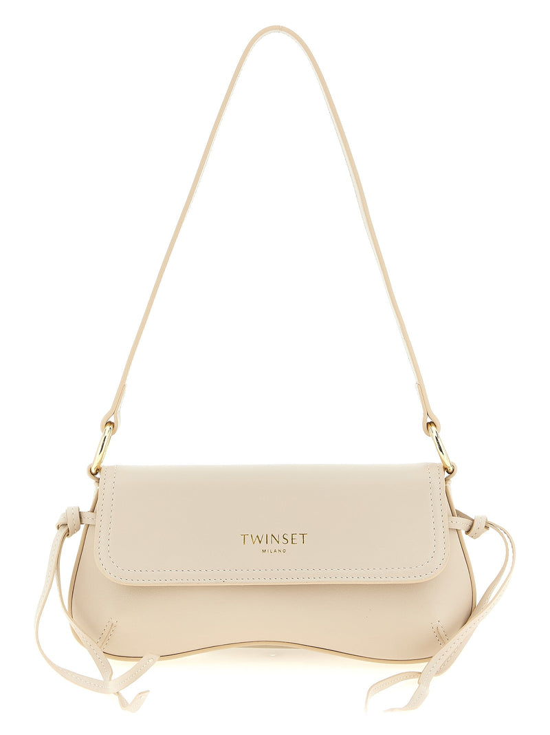 Leather shoulder bag