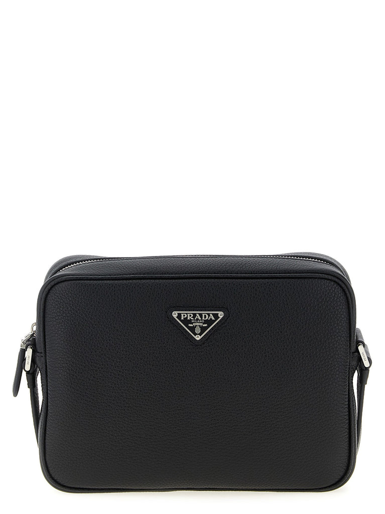 Leather shoulder strap