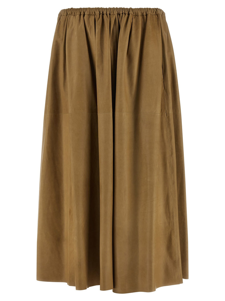 Leather skirt