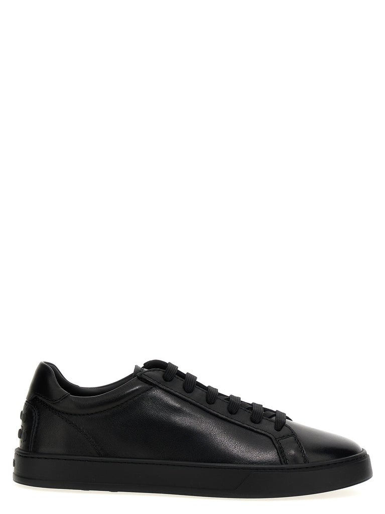 Leather sneakers