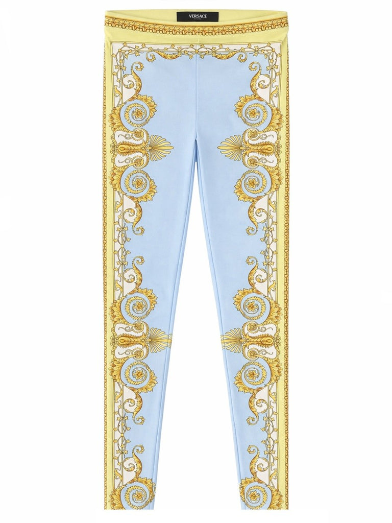 LEGGINGS WITH "BAROQUE" PRINT