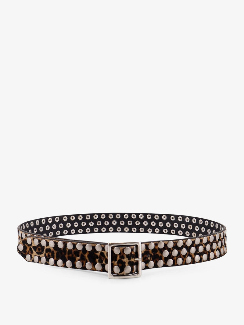 Leo leather belt