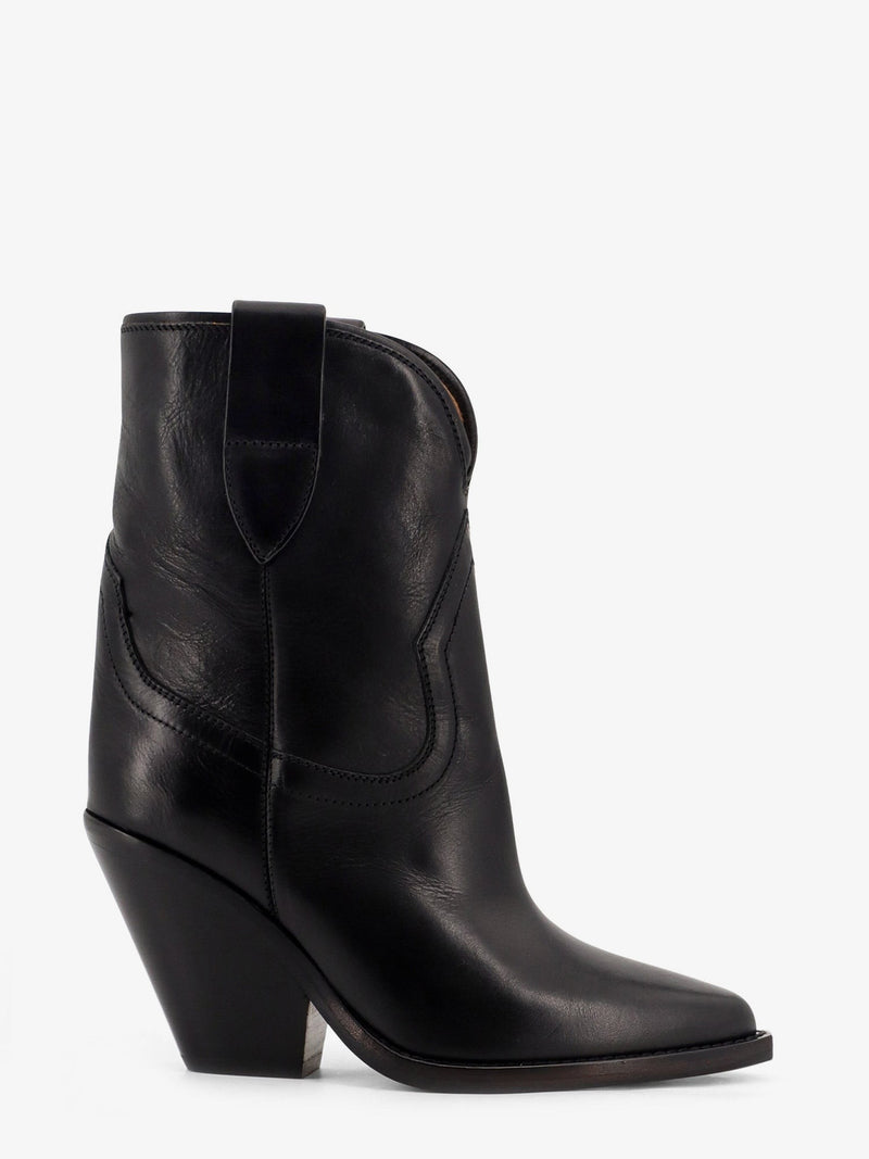 Leyane leather boots
