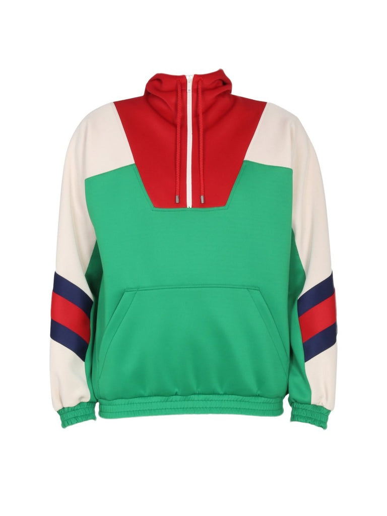 LIGHTWEIGHT NEOPRENE ZIPPERED JACKET