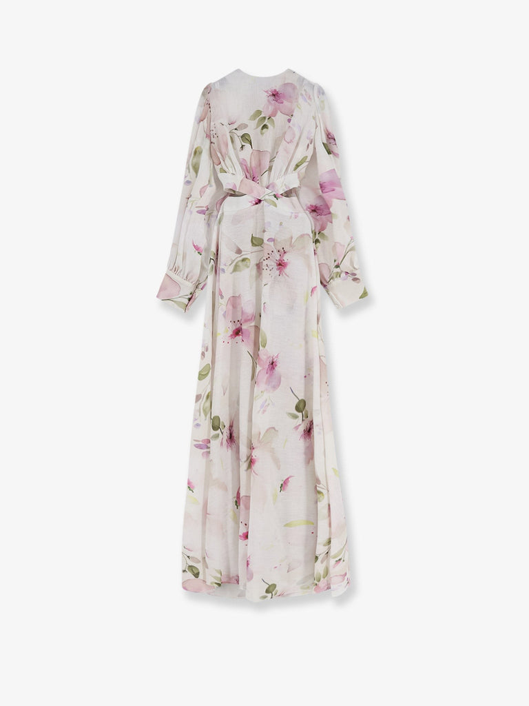 Linen and cotton long dress