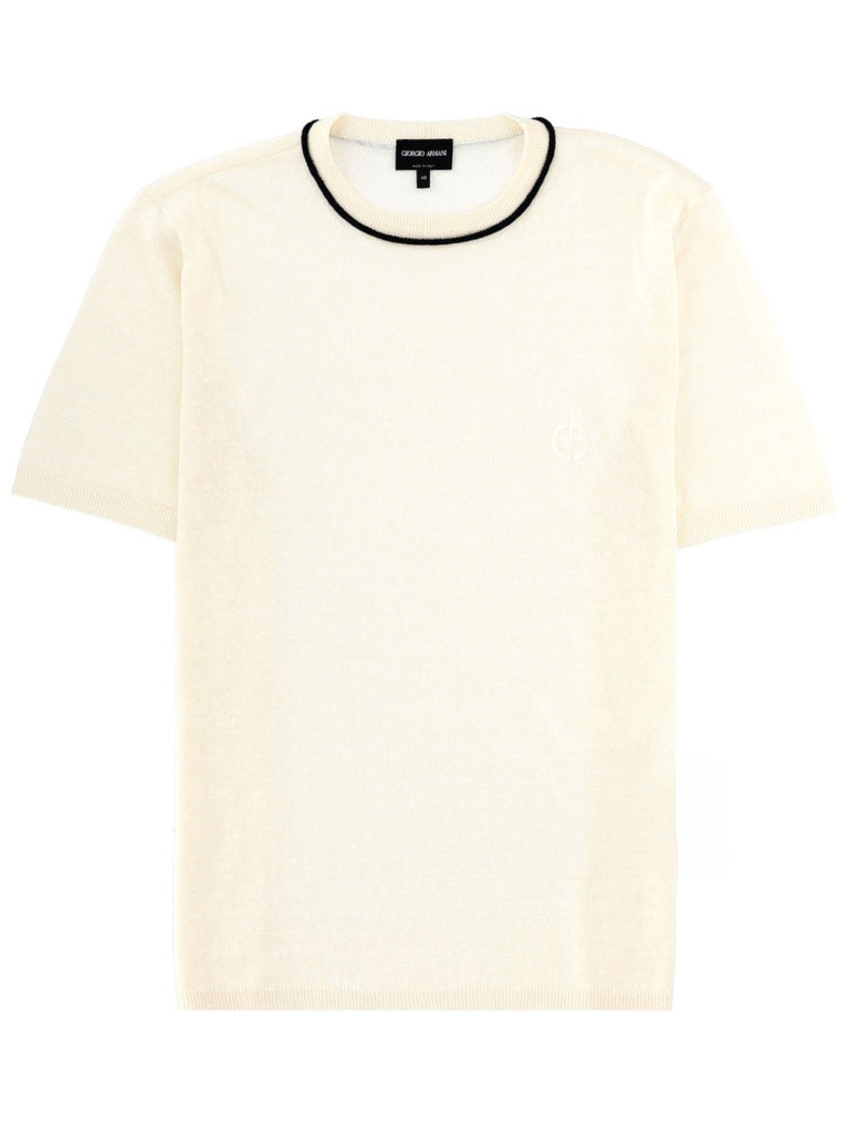 LINEN AND SILK T-SHIRT