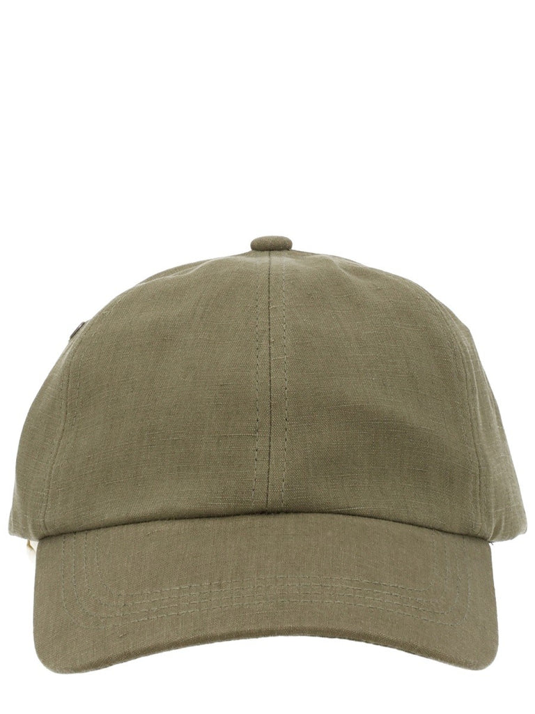 LINEN BASEBALL CAP