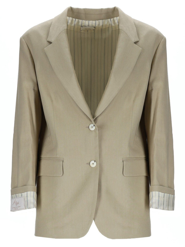 LINEN BLEND BLAZER