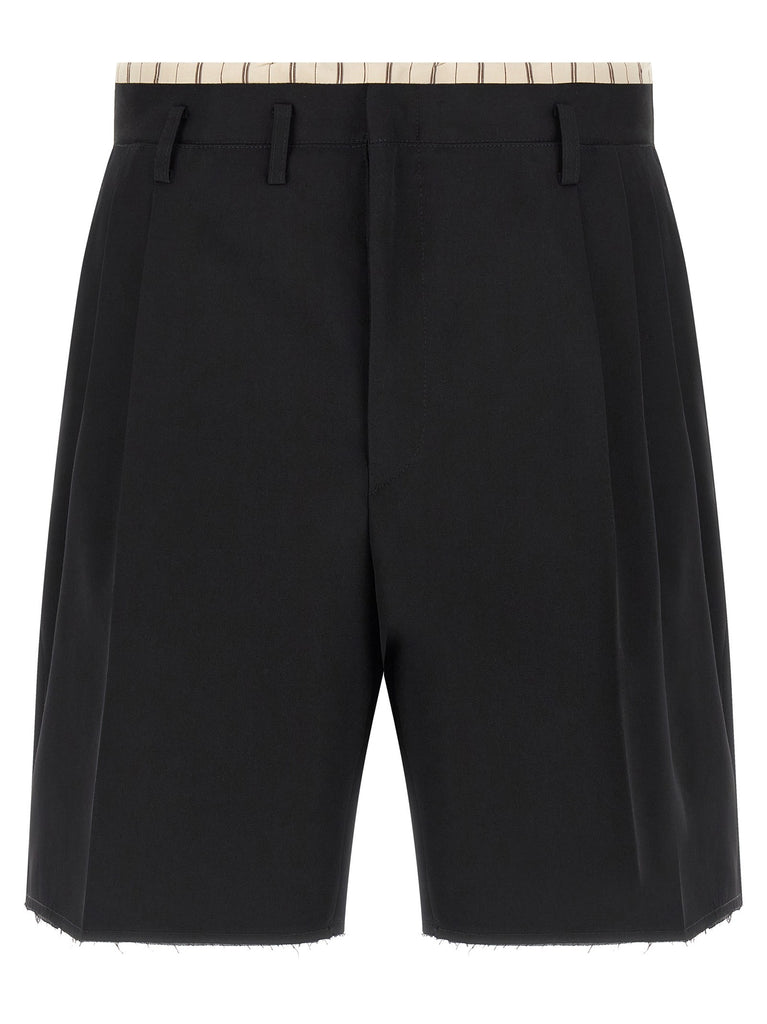 Lining insert bermuda shorts