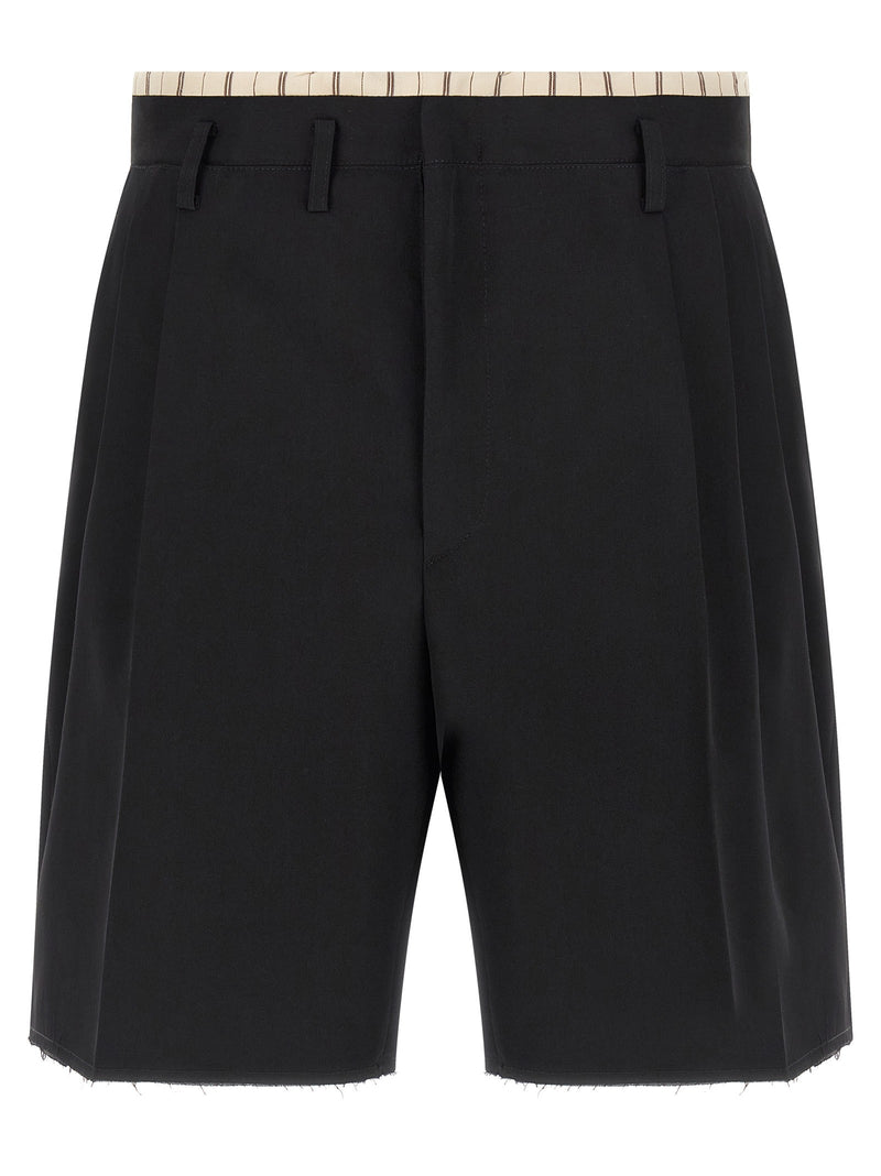 Lining insert bermuda shorts