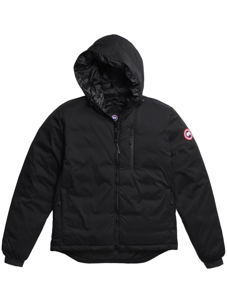 LODGE" JACKET WITH HOOD