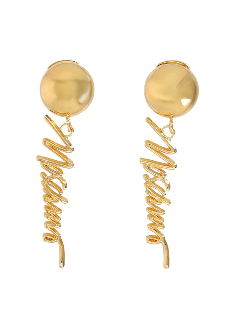 LOGO EARRINGS