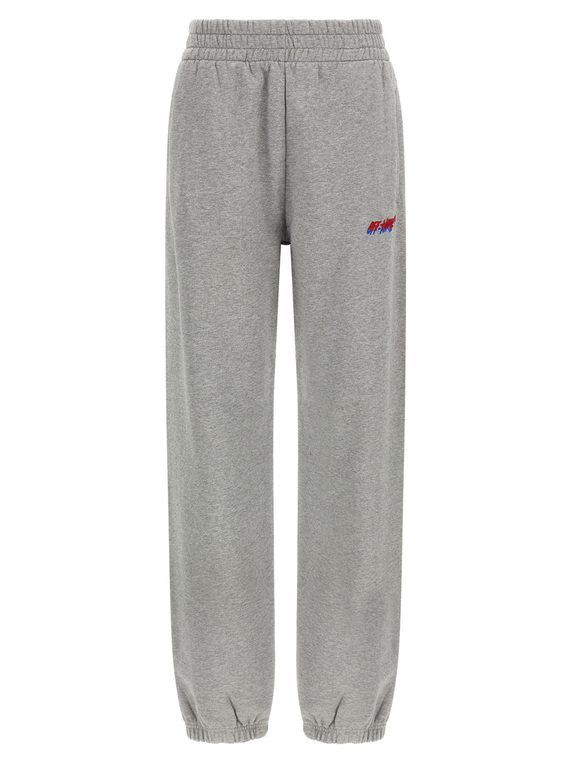 Logo embroidery joggers