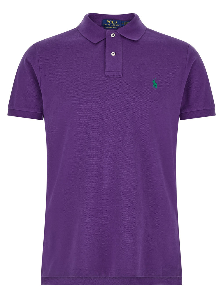 Logo embroidery polo shirt