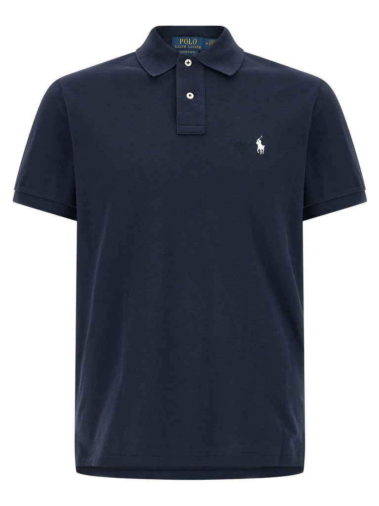 Logo embroidery polo shirt