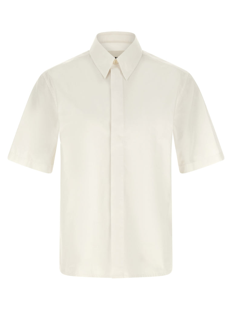 Logo embroidery shirt