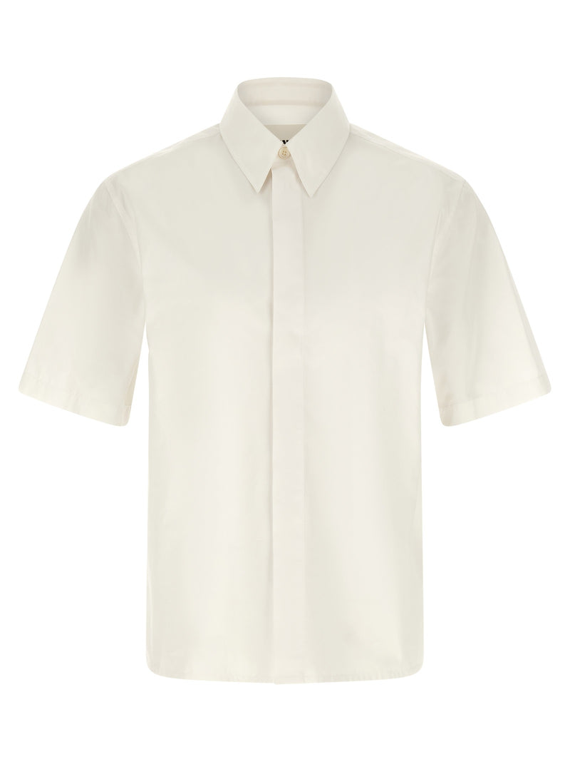 Logo embroidery shirt