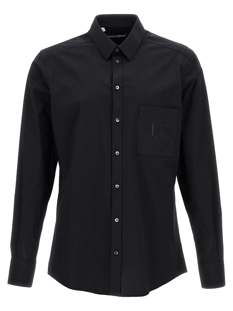 Logo embroidery shirt