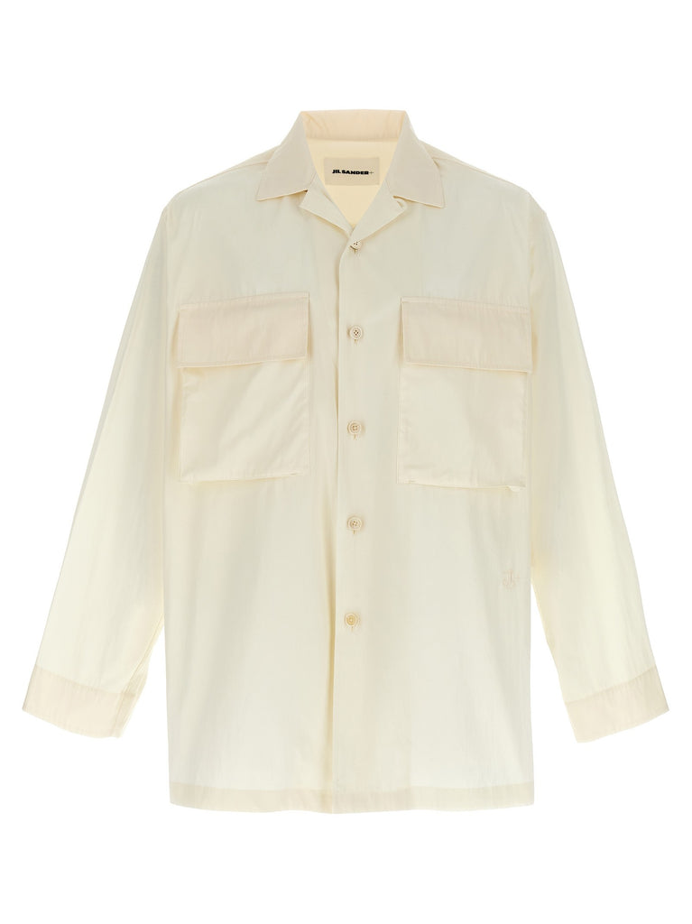 Logo embroidery shirt