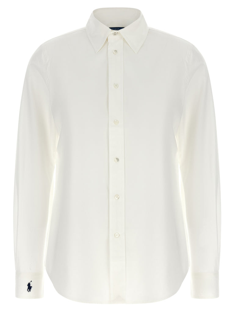 Logo embroidery shirt