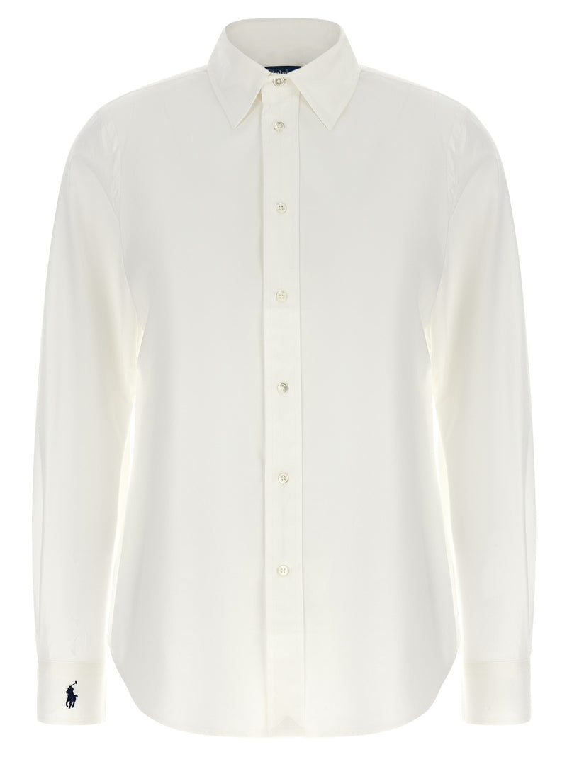 Logo embroidery shirt