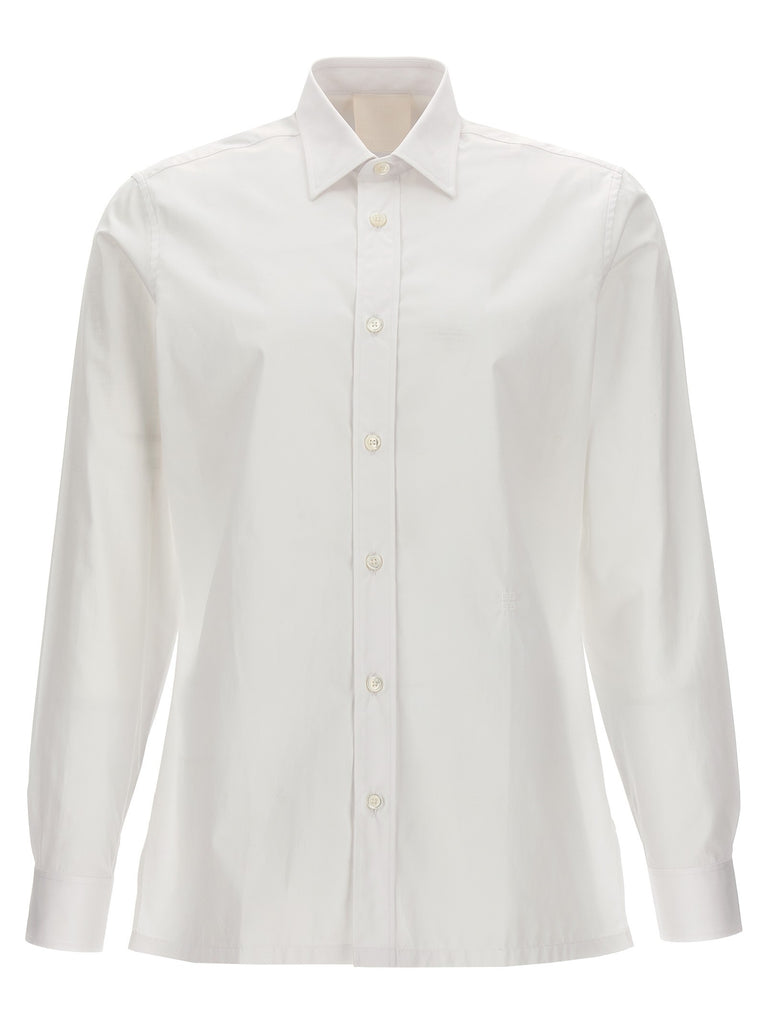 Logo embroidery shirt