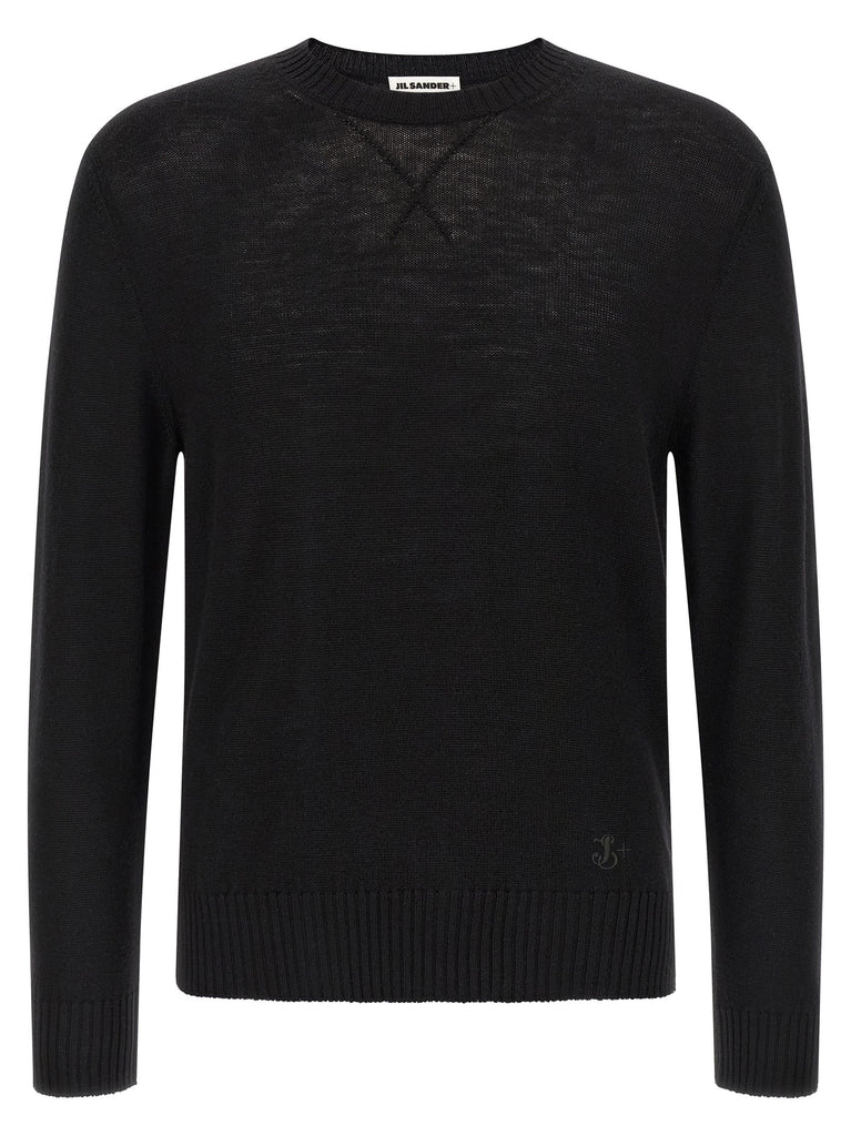 Logo embroidery sweater