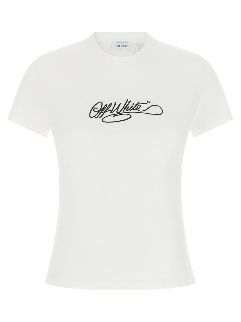 Logo embroidery t-shirt