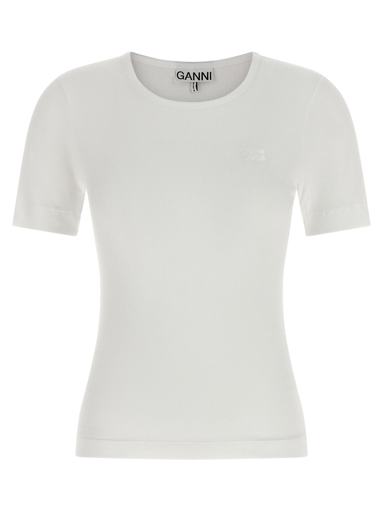 Logo embroidery t-shirt