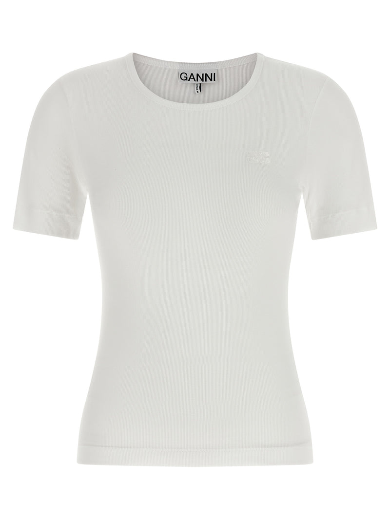 Logo embroidery t-shirt