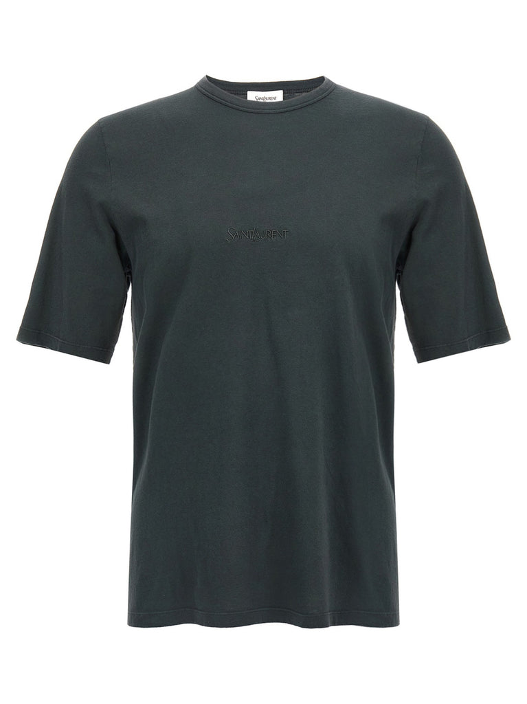 Logo embroidery t-shirt