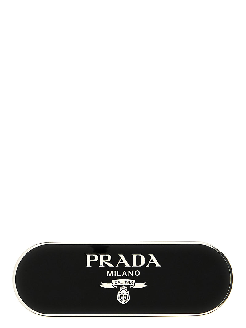 Logo hair clip