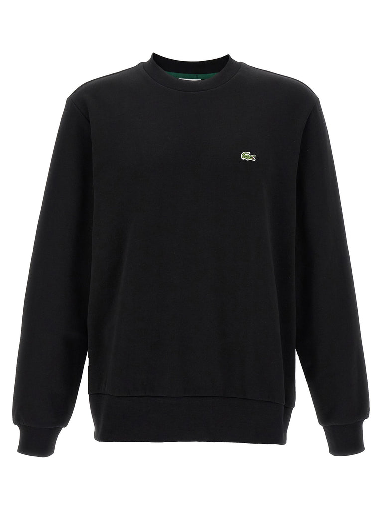 Logo patch sweatshirt