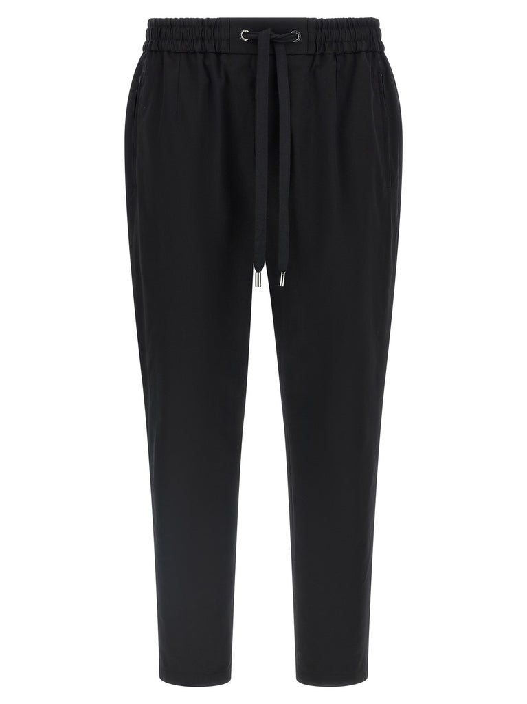 Logo plaque pants