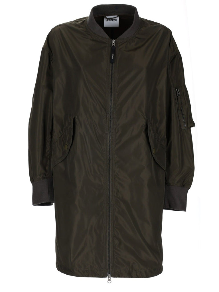 LONG BOMBER JACKET
