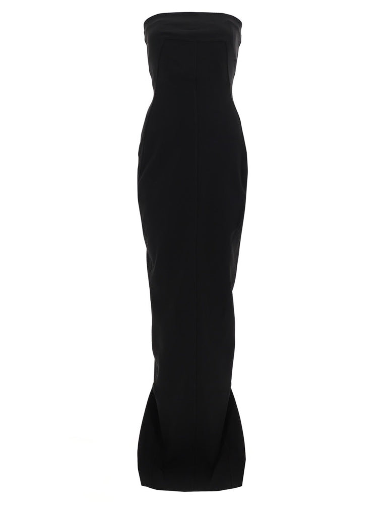 LONG "BUSTIER GOWN" DRESS