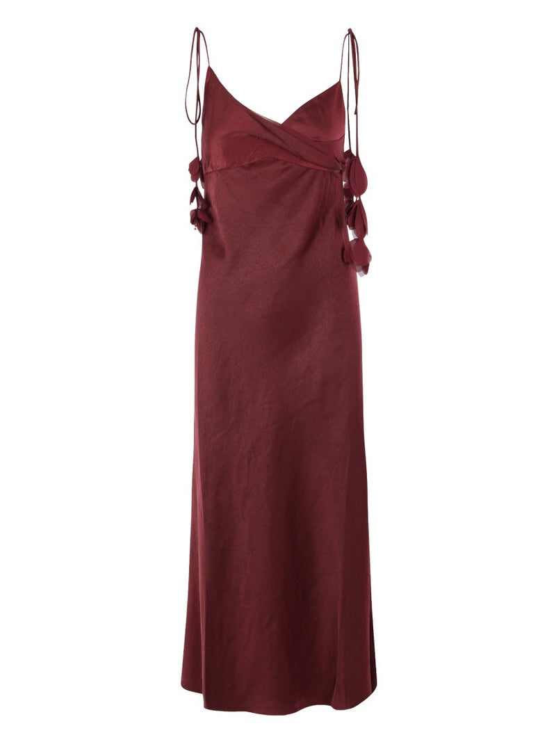 LONG DRESS WITH FLORAL PATTERN
