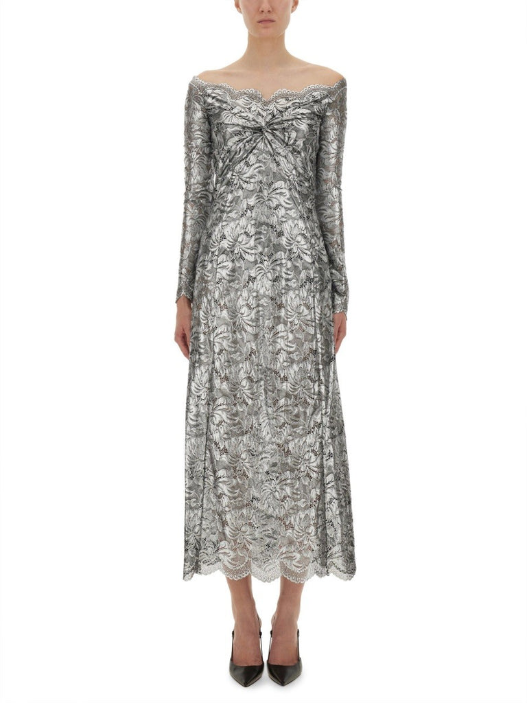 LONG LACE DRESS