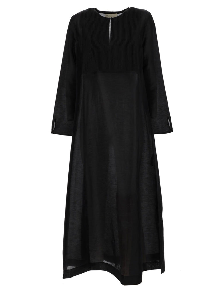 LONG LINEN CAFTAN