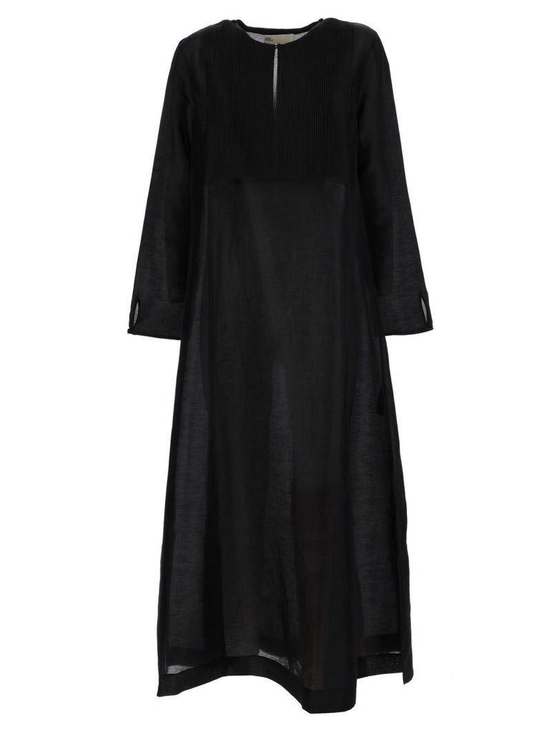 LONG LINEN CAFTAN