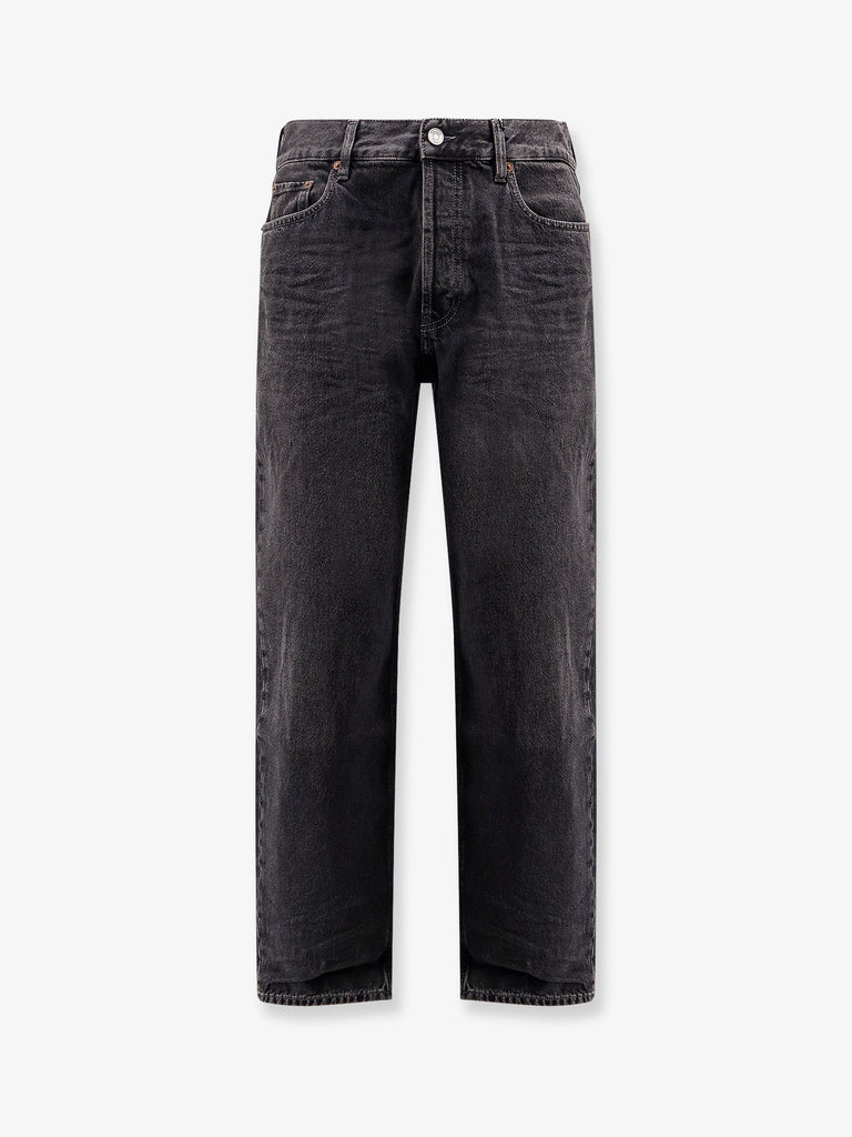 Long Mick black denim trousers