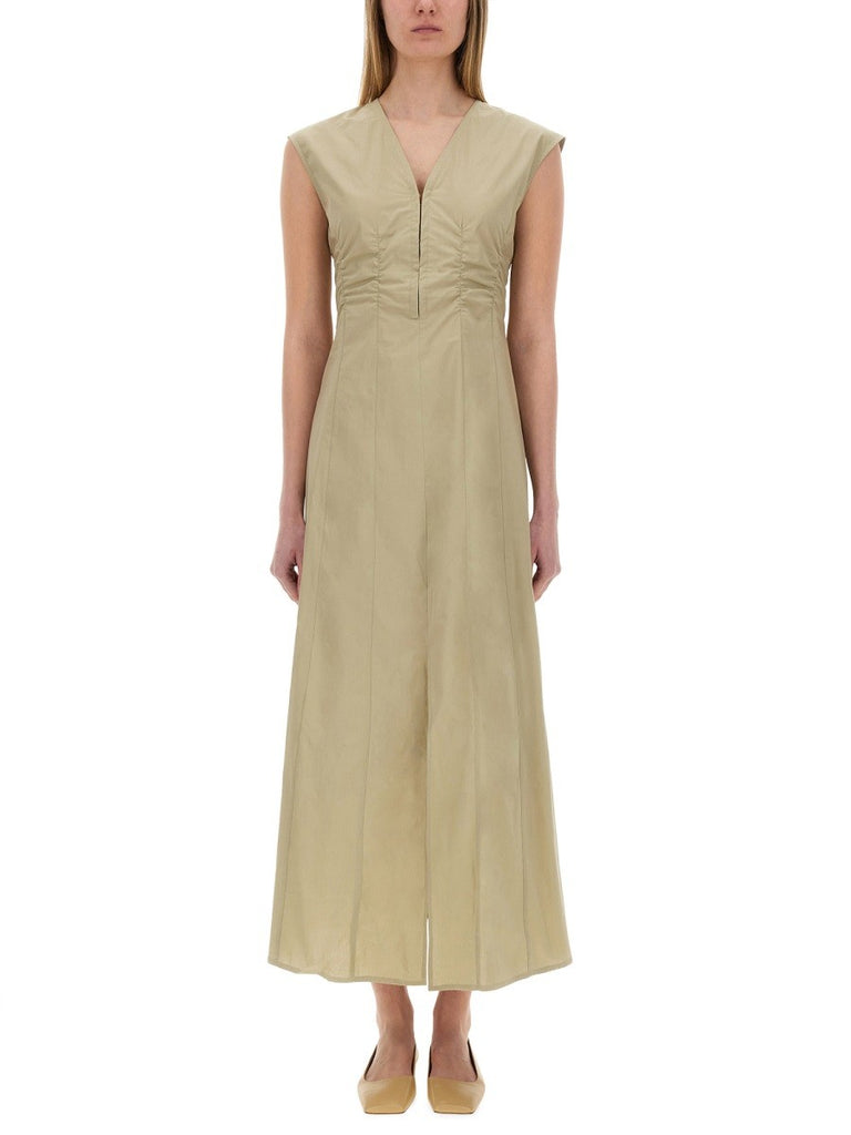 LONG POPLIN DRESS