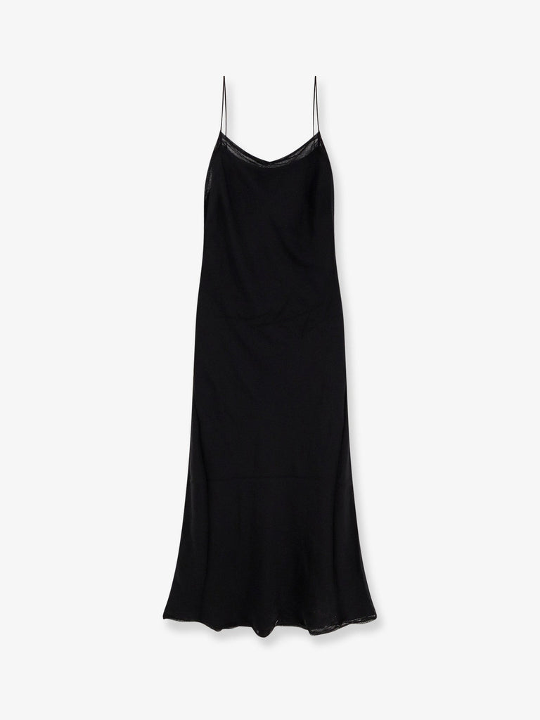 Long silk dress