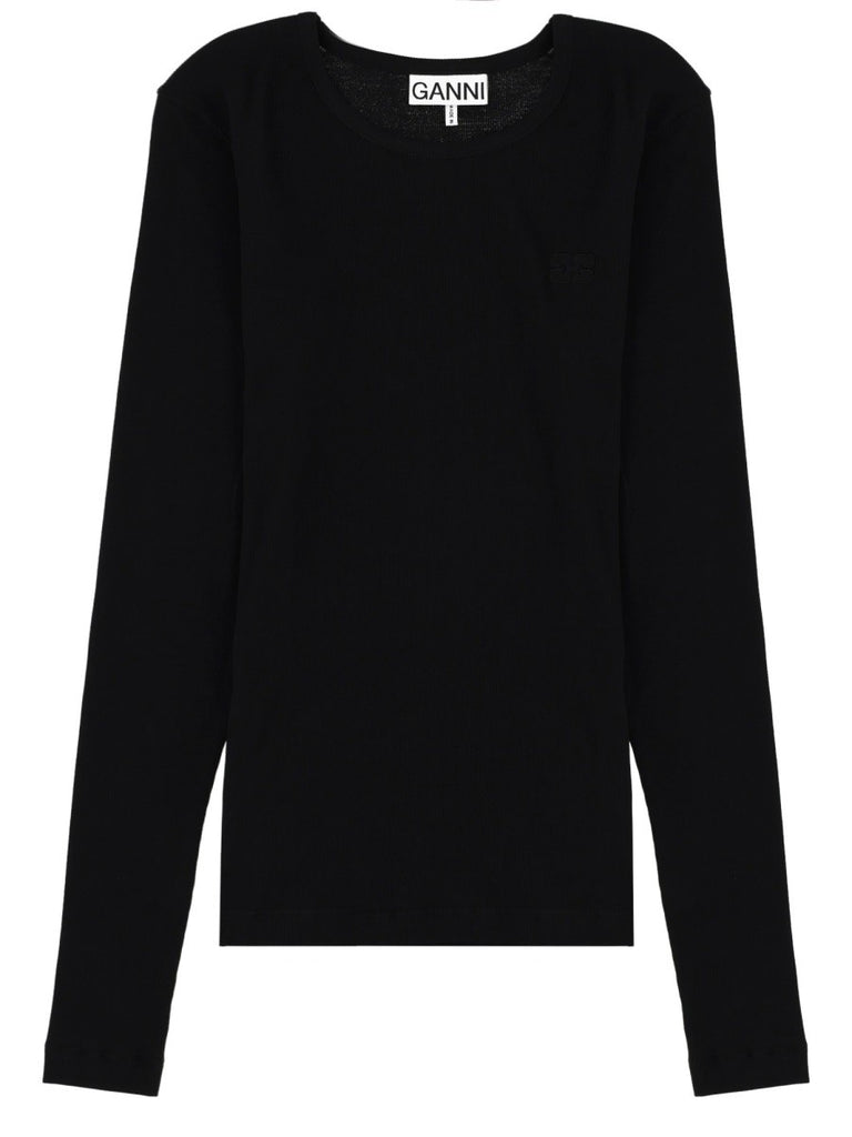 LONG SLEEVE TOP WITH LOGO