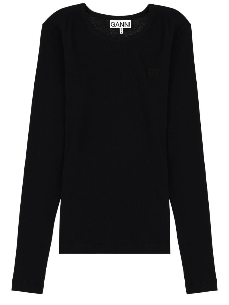 LONG SLEEVE TOP WITH LOGO